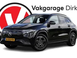 Zwart Gebruikt 2022 Mercedes EQA250 AMG line SUV | € 30.939 (Super prijs)