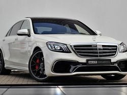 Wit (metallic) Gebruikt 2014 Mercedes S63 AMG Sedan | € 65.950