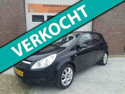 Zwart Gebruikt 2008 Opel Corsa Enjoy Hatchback | € 2.995 (Eerlijke prijs)