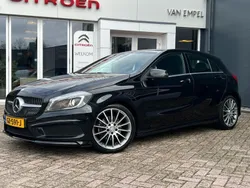 Zwart Gebruikt 2015 Mercedes A180 Ambition Hatchback | € 16.400 (Eerlijke prijs)