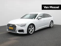 Wit Gebruikt 2021 Audi A6 Design Stationwagen | € 32.400 (Super prijs)