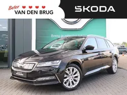 Zwart Gebruikt 2021 Skoda Superb Business Line Stationwagen | € 27.850 (Goede deal)