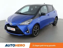 Blauw Gebruikt 2018 Toyota Yaris Hybrid Style Hatchback | € 17.249 (Goede deal)