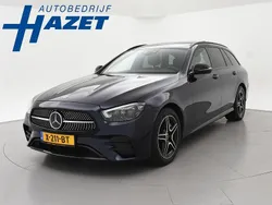 Blauw Gebruikt 2022 Mercedes E300 AMG Stationwagen | € 42.950 (Goede deal)
