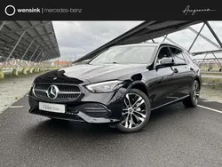 Zwart, metallic lak Nieuw 2025 Mercedes C300e Luxury Stationwagen | € 58.850 (Super prijs)