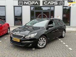 Zwart Gebruikt 2017 Peugeot 308 Style Stationwagen | € 8.750 (Eerlijke prijs)