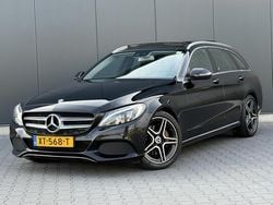 Zwart Gebruikt 2017 Mercedes C250 Avantgarde Stationwagen | € 13.995 (Super prijs)