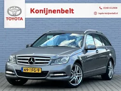 Grijs, metallic lak Gebruikt 2011 Mercedes C180 Avantgarde Stationwagen | € 7.495 (Eerlijke prijs)