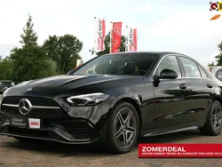Zwart Gebruikt 2024 Mercedes C200 AMG line Sedan | € 53.450 (Eerlijke prijs)