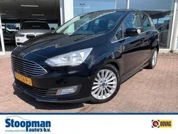 Zwart Gebruikt 2017 Ford C-MAX Titanium MPV | € 11.450 (Eerlijke prijs)