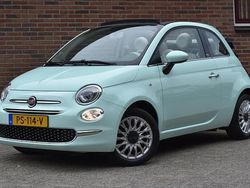 Groen Gebruikt 2017 Fiat 500C Lounge Cabriolet | € 8.449 (Eerlijke prijs)