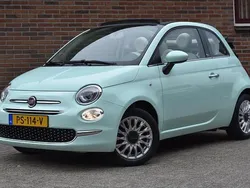 Groen Gebruikt 2017 Fiat 500C Lounge Cabriolet | € 8.949 (Eerlijke prijs)