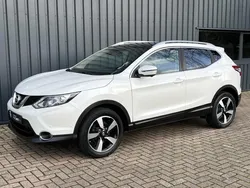 Wit, metallic lak Gebruikt 2014 Nissan Qashqai Tekna SUV | € 15.949 (Eerlijke prijs)