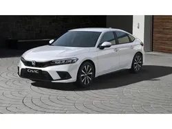 Wit Nieuw 2024 Honda Civic Elegance Hatchback | € 42.300