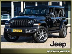 Zwart, andere lak Nieuw 2025 Jeep Wrangler Sahara SUV | € 89.650 (Iets duurder)