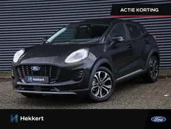 Zwart Nieuw 2024 Ford Puma Titanium SUV | € 32.415 (Goede deal)