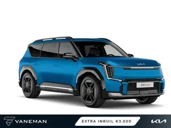 Blauw Nieuw 2025 Kia EV9 GT-Line SUV | € 75.795 (Eerlijke prijs)