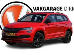 Rood Gebruikt 2019 Skoda Karoq SportLine SUV | € 27.690 (Eerlijke prijs)