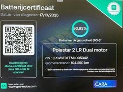 Grijs Gebruikt 2020 Polestar 2 Long Range Dual motor Hatchback | € 22.344 (Super prijs)