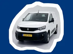Wit Gebruikt 2021 Peugeot Partner Premium MPV | € 16.645 (Eerlijke prijs)