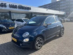 Blauw, metallic lak Gebruikt 2022 Fiat 500C Club Cabriolet | € 15.450 (Eerlijke prijs)
