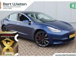 Blauw Gebruikt 2019 Tesla Model 3 Performance Sedan | € 23.945 (Iets duurder)
