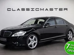 Zwart Gebruikt 2007 Mercedes S500 Prestige Sedan | € 32.950