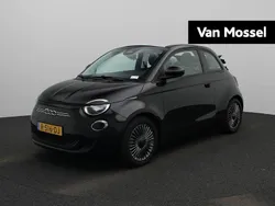 Zwart Gebruikt 2022 Fiat 500C Icon Cabriolet | € 19.900 (Eerlijke prijs)