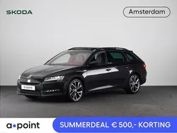 Zwart Gebruikt 2024 Skoda Superb Business Line Stationwagen | € 38.949