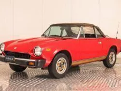 Rood Gebruikt 1981 Fiat 124 Spider Cabriolet | € 9.900