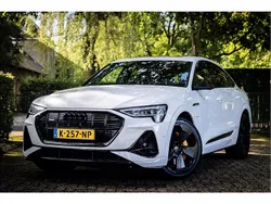 Wit Gebruikt 2020 Audi e-tron Sportback S-Line SUV | € 37.450 (Iets duurder)