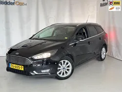 Zwart Gebruikt 2017 Ford Focus Titanium Stationwagen | € 7.199 (Goede deal)