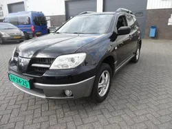 Zwart Gebruikt 2007 Mitsubishi Outlander Invite+ SUV | € 3.250 (Super prijs)