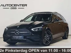 Zwart, metallic lak Gebruikt 2023 Mercedes C300 AMG line Stationwagen | € 54.945 (Duur)