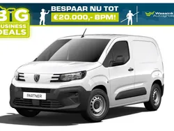 Koalin white Nieuw 2024 Peugeot Partner Comfort MPV | € 19.699 (Eerlijke prijs)