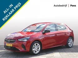 Rood Gebruikt 2021 Opel Corsa Elegance Hatchback | € 14.950 (Eerlijke prijs)