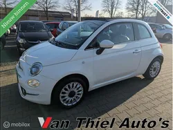 Wit Gebruikt 2015 Fiat 500C Lounge Cabriolet | € 6.750 (Eerlijke prijs)