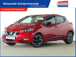 Rood Gebruikt 2021 Nissan Micra Hatchback | € 15.250 (Eerlijke prijs)