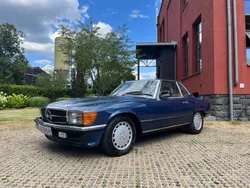 Blauw929 nautical blue metallic Gebruikt 1986 Mercedes SL300 Cabriolet | € 42.900