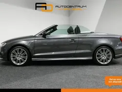 Grijs, metallic lak Gebruikt 2017 Audi A3 Cabriolet S-Line Cabriolet | € 26.900 (Eerlijke prijs)