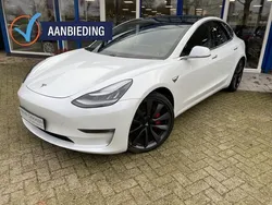 Wit Gebruikt 2019 Tesla Model 3 Performance Sedan | € 34.950