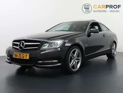 Zwart Gebruikt 2012 Mercedes C180 Ambition Coupé | € 9.995 (Eerlijke prijs)