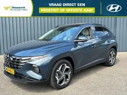 Teal blue (blauw metallic) Gebruikt 2021 Hyundai Tucson Premium SUV | € 32.695 (Eerlijke prijs)