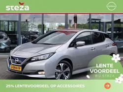 Silver grey metallic (grijs metallic) Gebruikt 2020 Nissan Leaf N-Connecta Hatchback | € 12.949 (Super prijs)