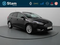 Zwart Gebruikt 2018 Ford Focus Titanium Stationwagen | € 13.990 (Goede deal)