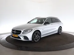 Zilver, metallic lak Gebruikt 2021 Mercedes C300 Business Stationwagen | € 20.400 (Super prijs)