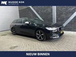 Zwart, metallic lak Gebruikt 2018 Volvo V90 R-Design Stationwagen | € 18.900 (Duur)