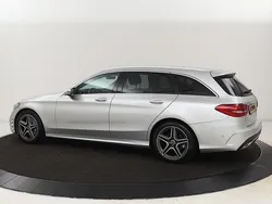 Grijs, metallic lak Gebruikt 2019 Mercedes C160 AMG Coupé | € 21.900 (Eerlijke prijs)
