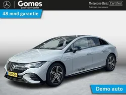 Grijs, metallic lak Gebruikt 2024 Mercedes EQE300 AMG line Sedan | € 69.950