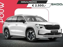 Wit Nieuw 2024 Skoda Kodiaq Business Line SUV | € 54.450 (Eerlijke prijs)